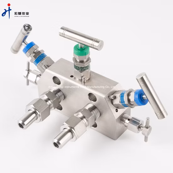 Rosemount 305 em aço inoxidável especializado três em linha